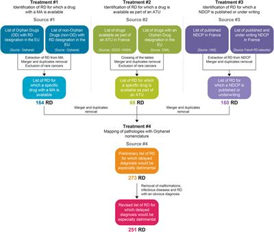 An Objective Approach to Identify Priority Rare Diseases for the Development of Solutions Reducing the Diagnostic Delay Based on French Data